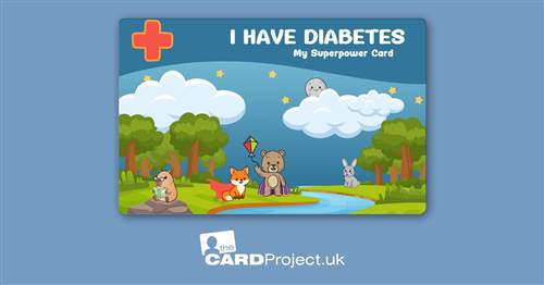 Diabetes My Superpower Card